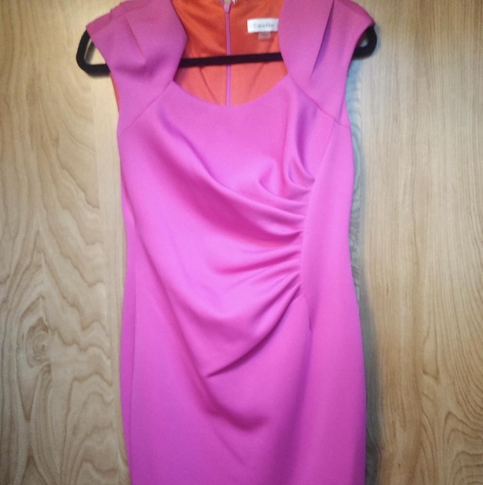 HOT PINK DRESS